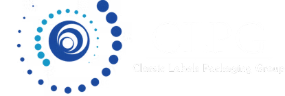 CLPG logo with blue circular design
